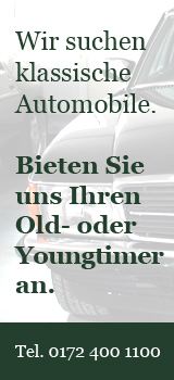 Wir suchen klassische Automobile